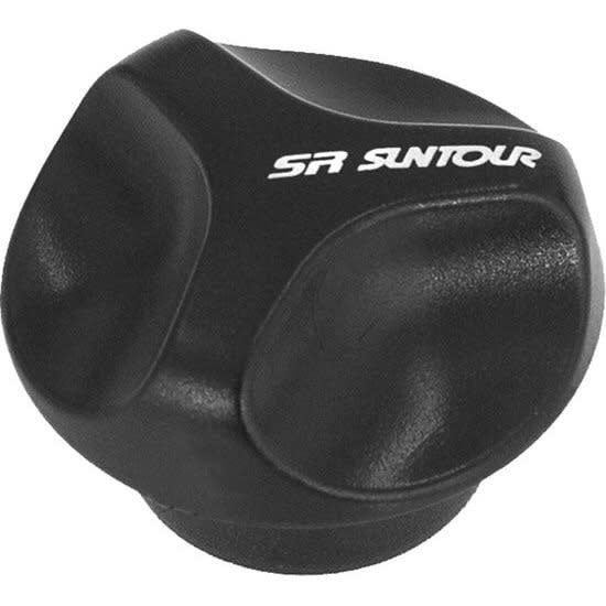Suspension Fork Air Valve Cap SR Suntour Plastic Black