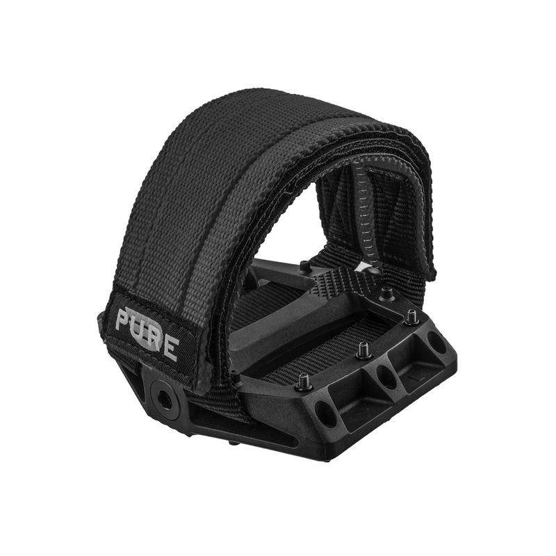 Toe Straps Pure Cycles Pro Footstrap Black