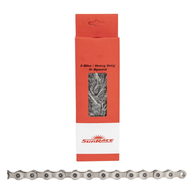 Chain Sunrace CN-M9E 9-Sp 136 Link Silver