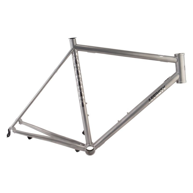 Frameset Affinity Road Anthem Small w/Fork &amp; Headset Raw Stainlesss Steel