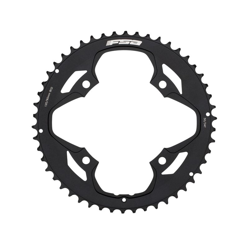 Chainring FSA Omega Pro Road 120 mm BCD 50T Black