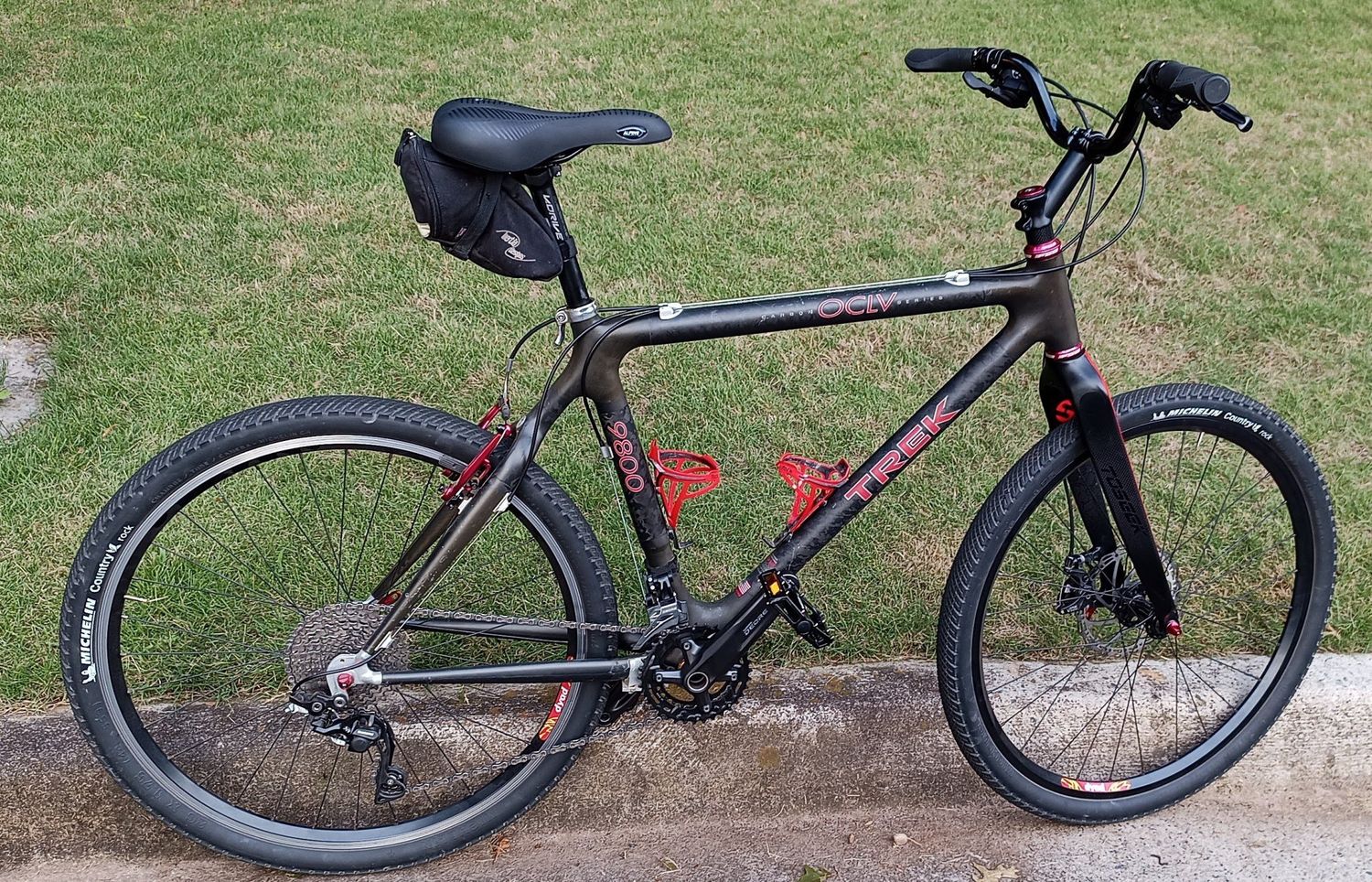 USED Trek 9800 19.5&quot; Nude Carbon