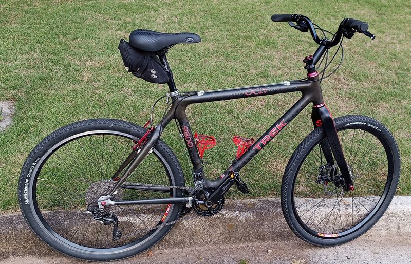 USED Trek 9800 19.5&quot; Nude Carbon