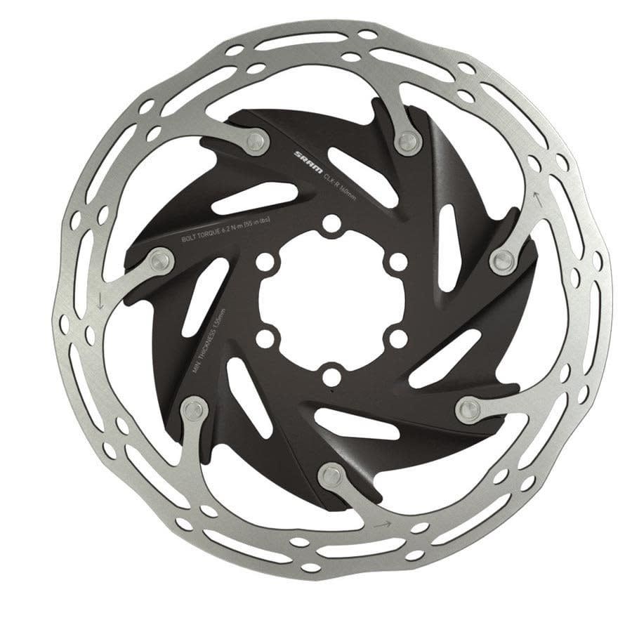Brake Rotor SRAM Centerline X Road 2-Piece 6-Bolt 140 mm Black