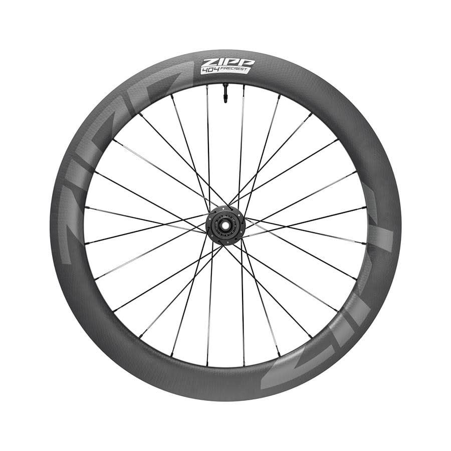 Wheel Zipp 404 Firecrest Tubeless Centerlock Disc B1 Front 700c 24h 12x100 mm Thru Axle Carbon