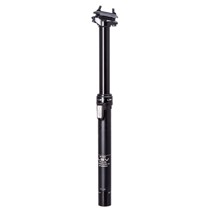 Dropper Seatpost KS LEV 272 100 mm Drop 27.2x405 mm External Cable Black
