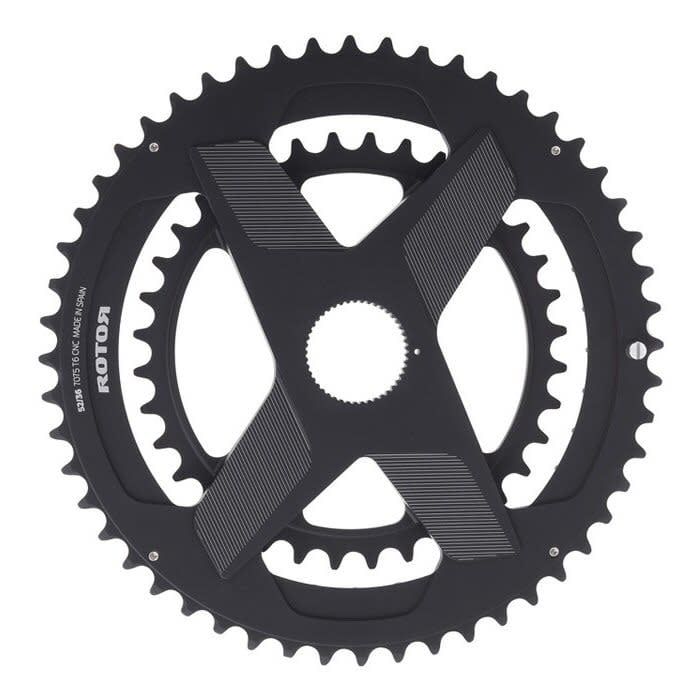 Chainring Set Rotor Direct Mount 2x 34/50t Black