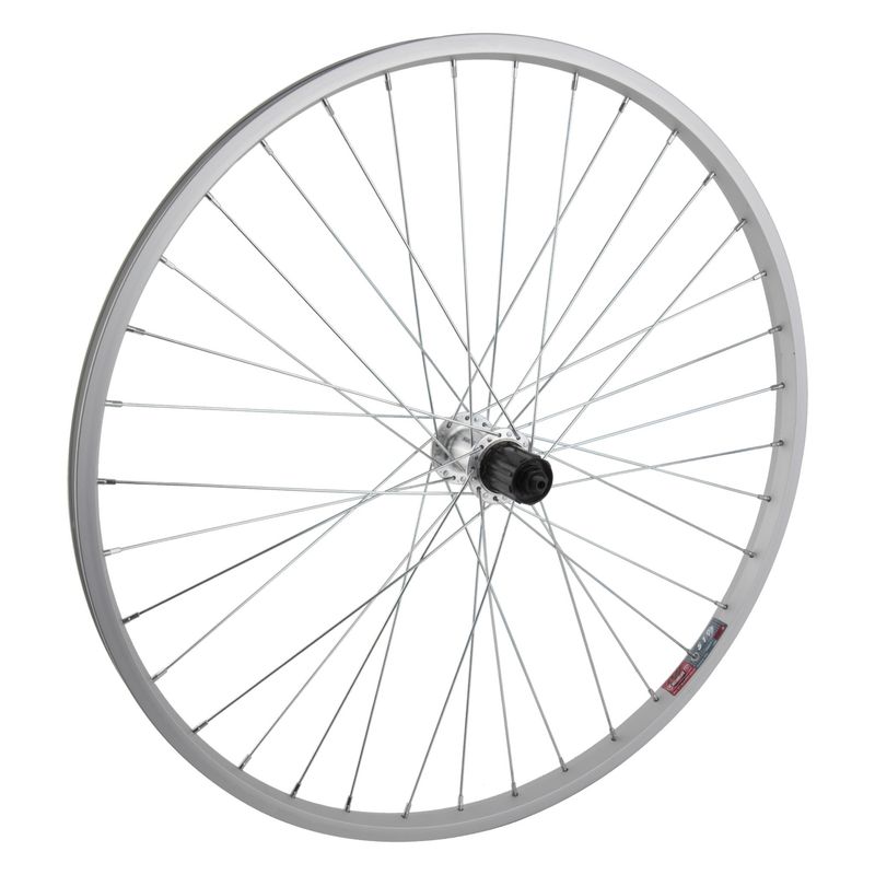 Wheel 26x1.5&quot; 559x19 Alloy WM MT5010 8/9/10-Sp Cassette 36h 135 mm O.L.D. 14gUCP Silver