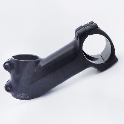 Stem Ultracycle 31.8x120 mm  35° 1-1/8&quot; w/Shim for 25.4 mm Bars Black