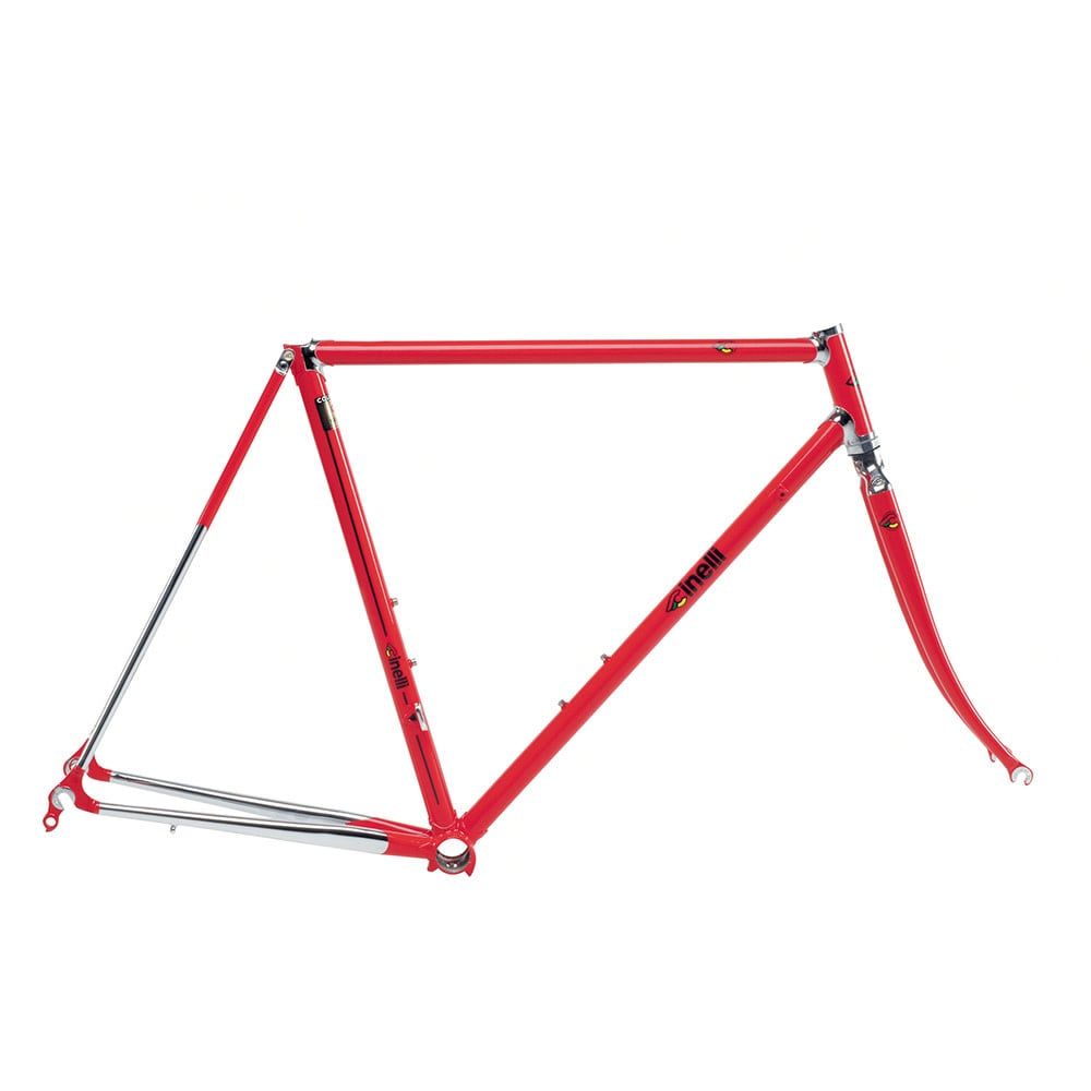 Frameset Cinelli Supercorsa  57 cm Rosso Ferrari