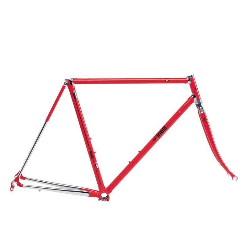 Frameset Cinelli Supercorsa  57 cm Rosso Ferrari