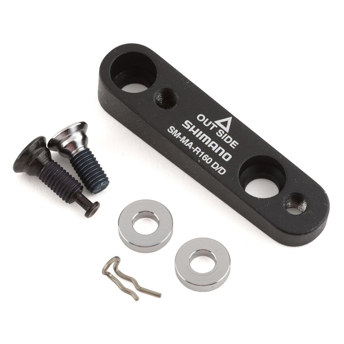 Disc Brake Adapter Shimano SM-MA-R160D/D Road Rear Flat Mount to Flat Mount 160 mm