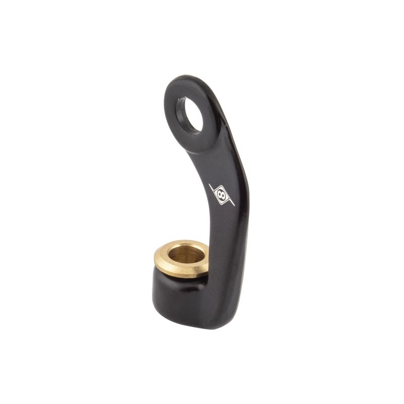 Brake Cable Hanger Housing Stop Origin8 Alloy for Seatpost QR Skewer Black