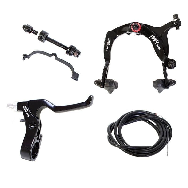 Brake Caliper/Lever Set Odyssey 1999 74-95 mm Reach Black