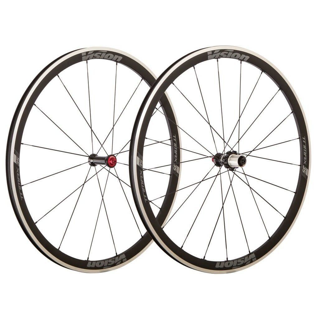 Wheelset Vision TriMax35 Shimano Compatible 700c Black w/MSW
