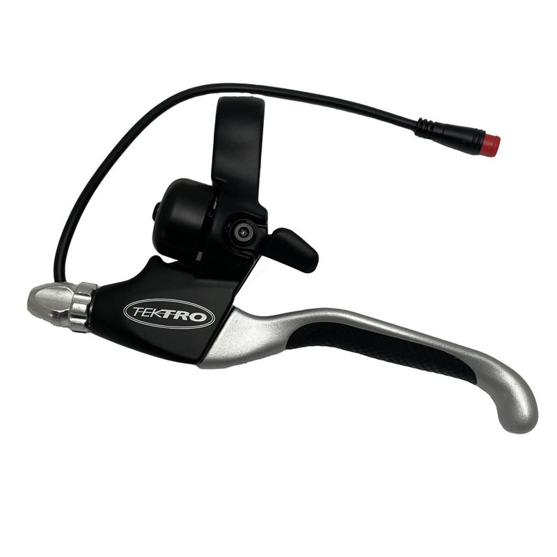 Brake Lever Tektro EL555-RT for E-bike w/Bell Left Only Black/Silver
