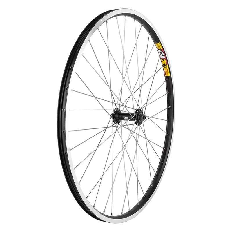Wheel 26x1.5&quot; Weinmann ZAC19 MSW 36h Front QR SS 2.0 mm Black w/Silver Spokes