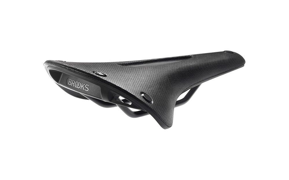 Saddle Brooks C17 Carved Cambium Black