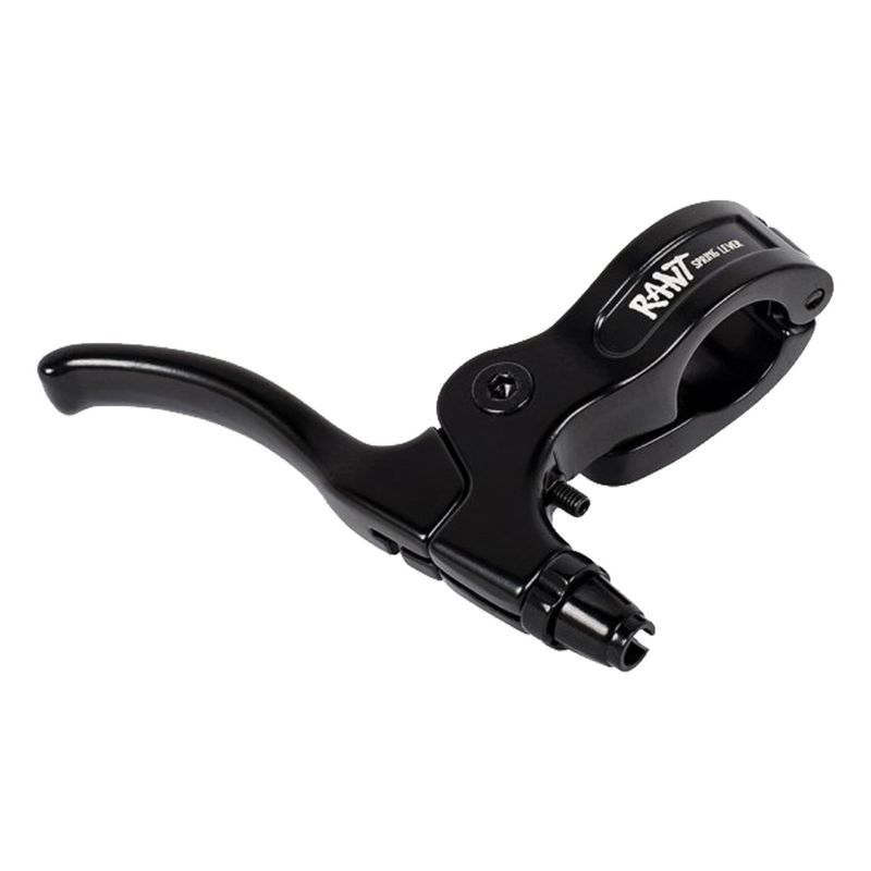 Brake Lever Rant Spring Lever Hinged Medium for Sidepull, U-Brake &amp; Cantilever Calipers Black RIGHT ONLY