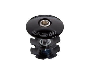 Headset Top Cap, Bolt &amp; Star Nut Assembly FSA 1&quot; Black