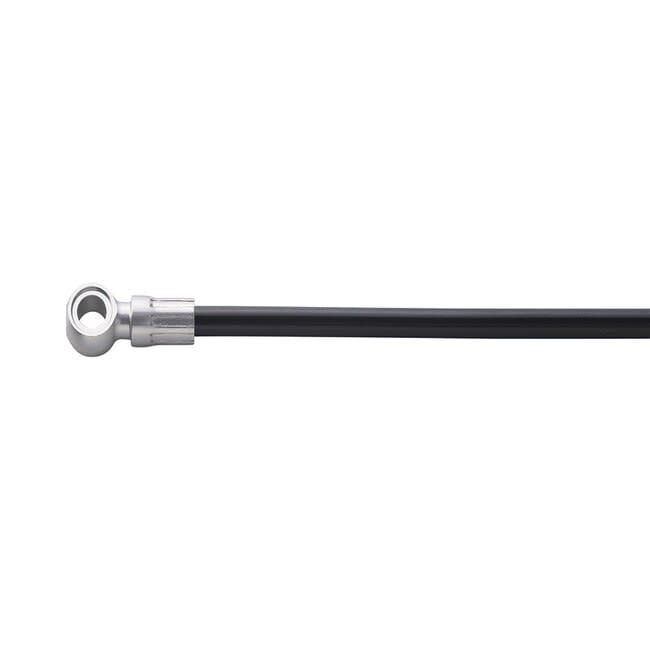 Hydraulic Brake Hose Shimano SM-BH90 w/ Short Silver Banjo 2000 mm