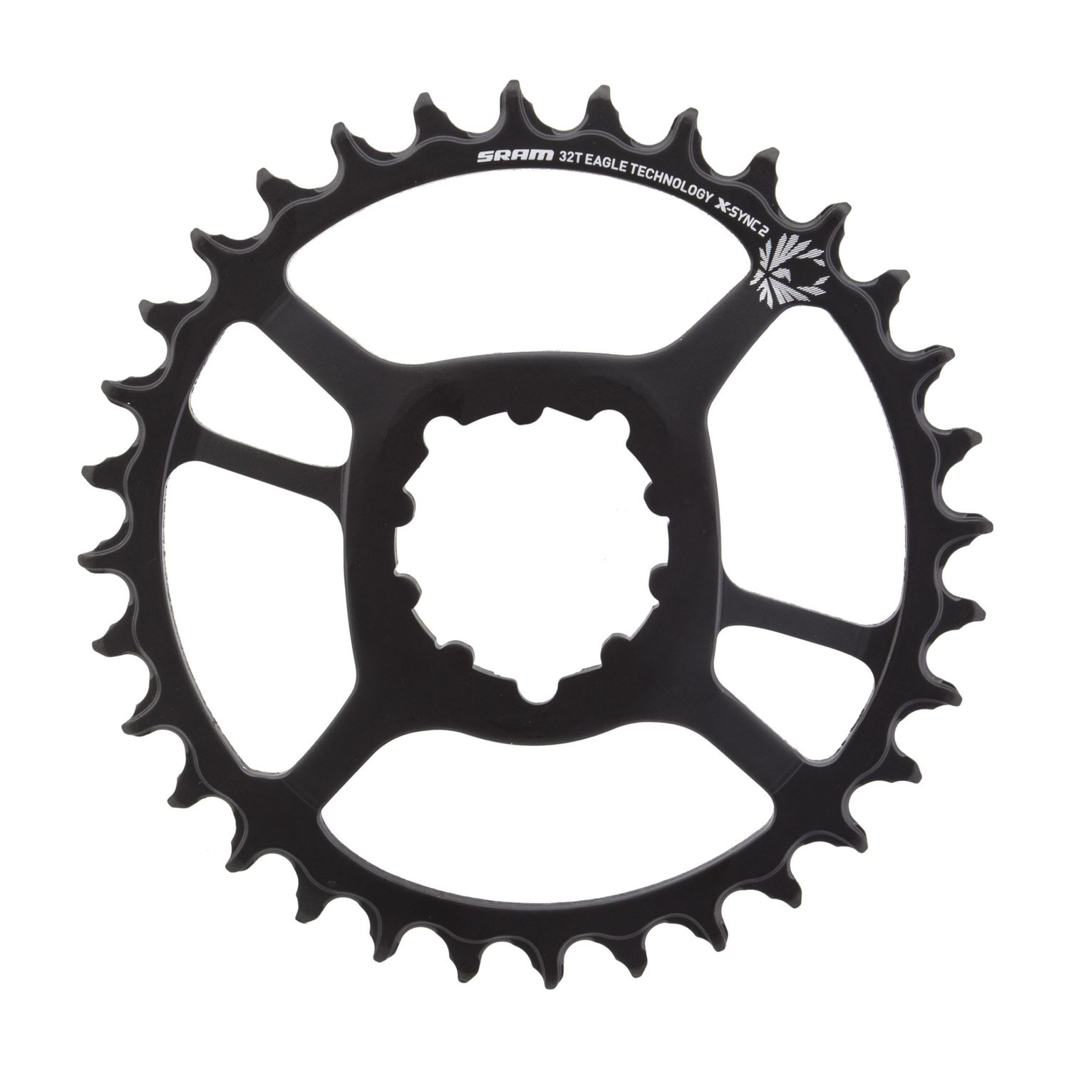 Chainring SRAM NX Eagle 32t 2-Bolt Direct Connect 3 mm Offset 11/12-Sp Steel Black