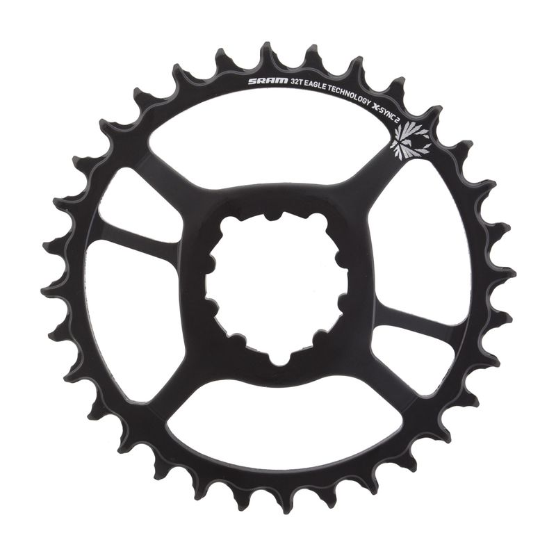 Chainring SRAM NX Eagle 32t 2-Bolt Direct Connect 3 mm Offset 11/12-Sp Steel Black