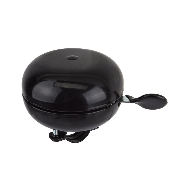 Bell Sunlite Ding Dong 3.15&quot; Diameter Black
