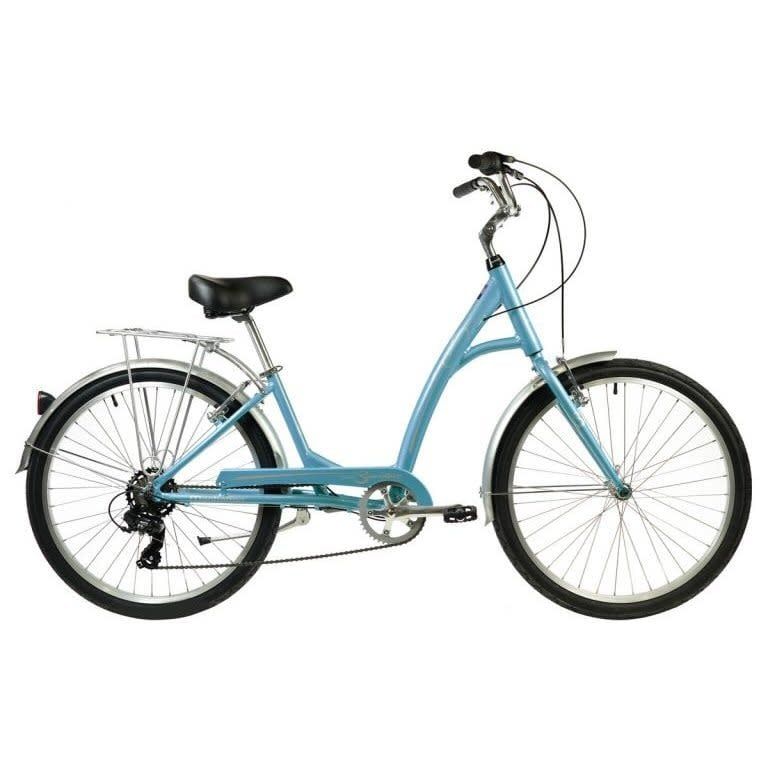 Bicycle 2024 Manhattan Cruisers Smoothie Deluxe Ladies Step-thru Light Blue