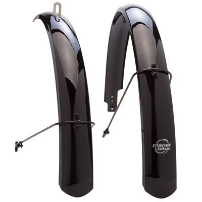 Fender Set Planet Bike Full 26x1.9&quot; MTB 60 mm Black