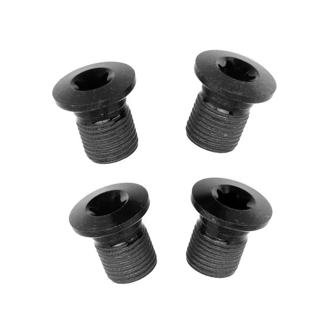 USED Chainring Bolt Set Shimano FC-M970 M8x10.1 4 Pieces