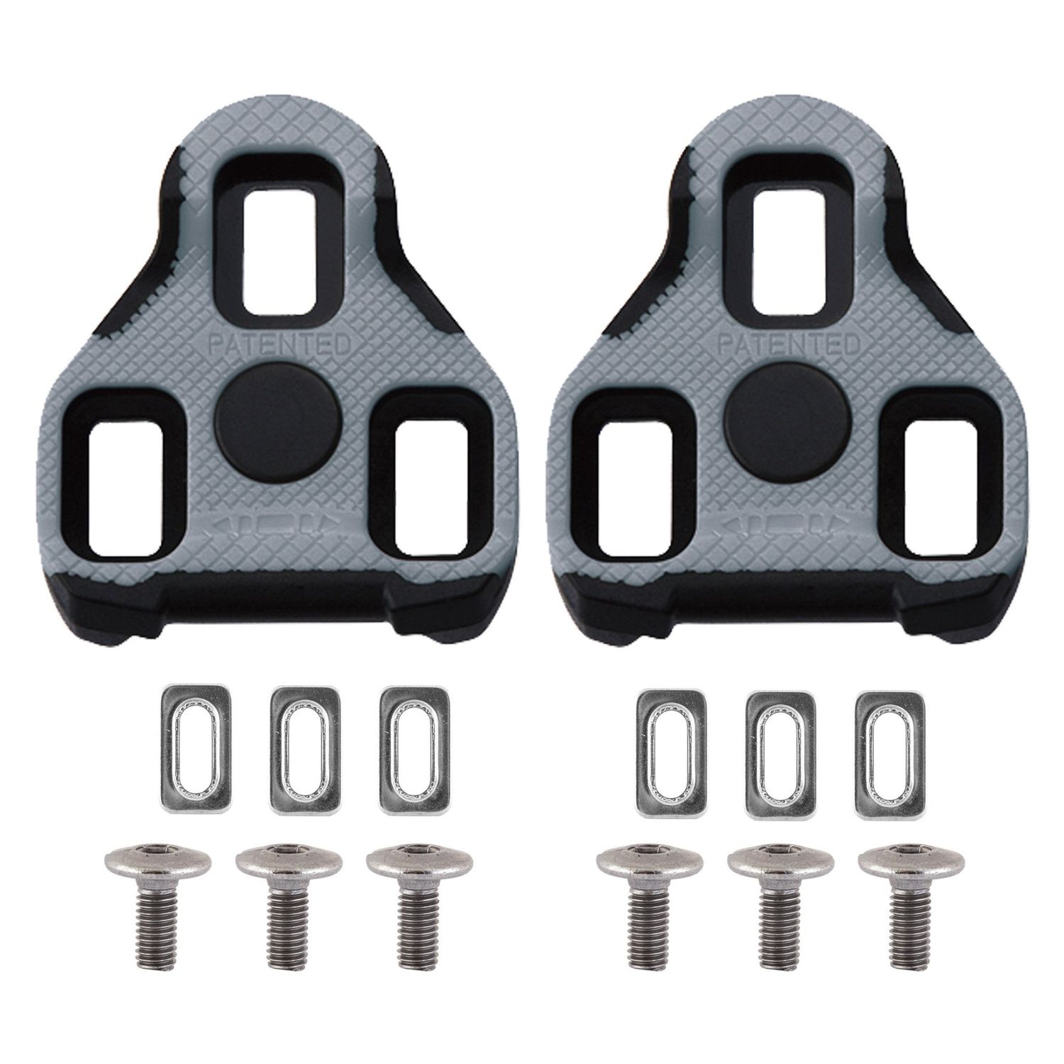 Shoe Cleats Exustar Look Keo Fixed Black/Grey