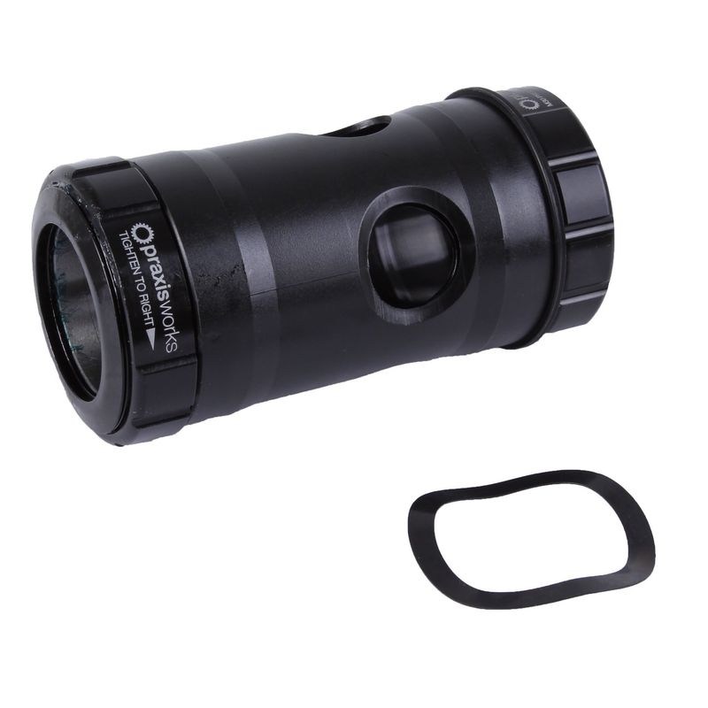 BB Praxis M30/28 Road BB30/PF30 68 mm Black