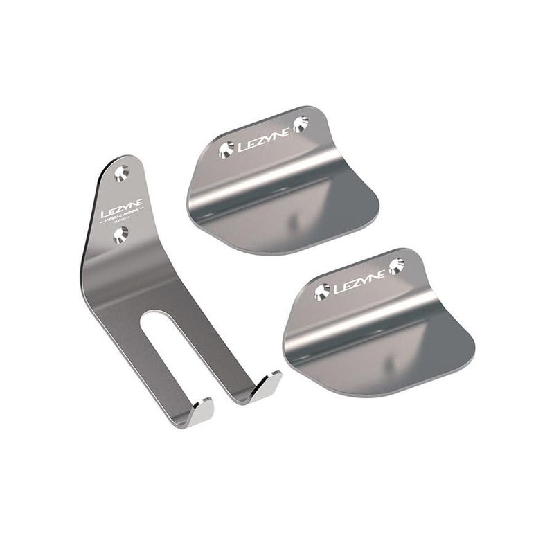 Bicycle Storage Hook System Lezyne Pedal Hook Stainless Steel
