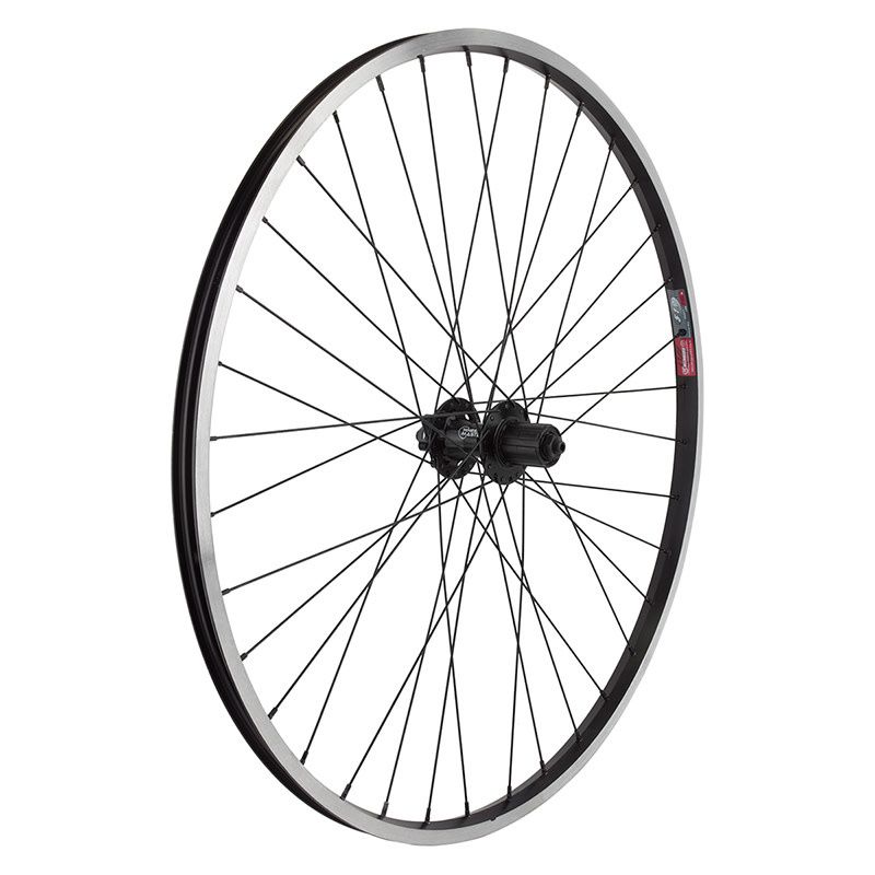 Wheel 29&quot; Alloy Weinmann 519 MSW 36h 8-10/S9 Cassette 6-Bolt QR 135 mm 14g Black