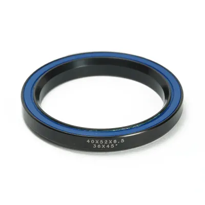 Headset Cartridge Bearing Enduro ACB 6808 BO CC IS52 1.5&quot; 40x52x6.5 mm 36° Inner/45° Outer