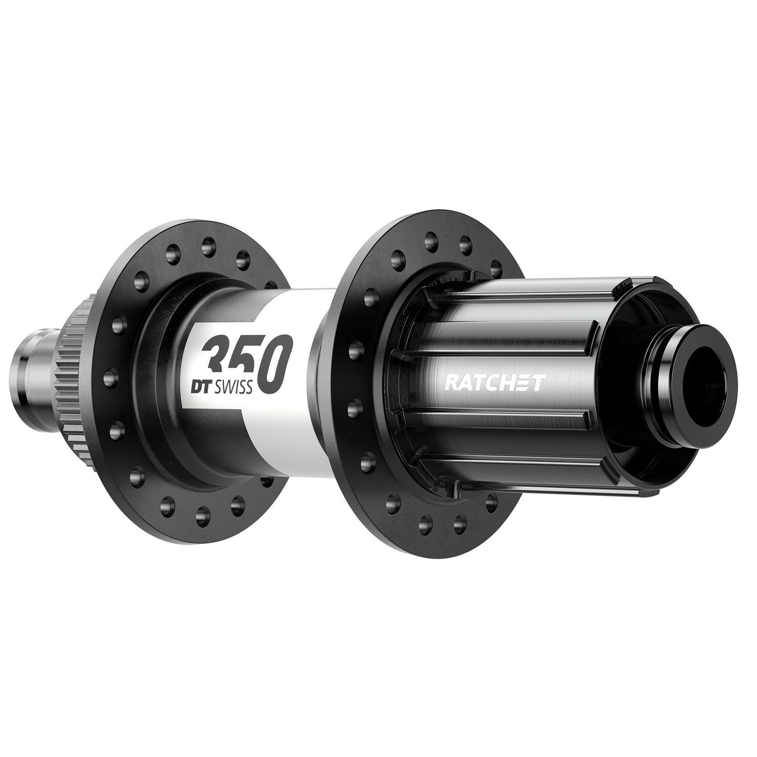 Hub DT Swiss 350 Centerlock Disc Rear 28h 12x142 mm HG11 Road Black