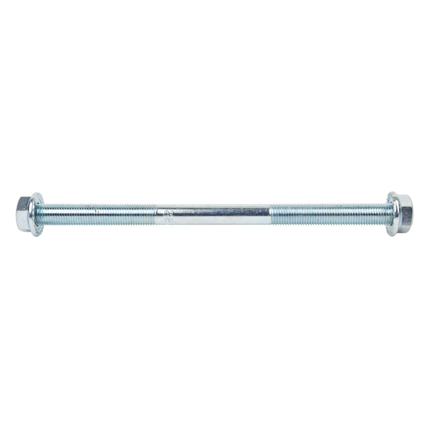 Hub Axle &amp; Nuts Wald #9094 3/8&quot; x 24 tpi 6.5&quot;
