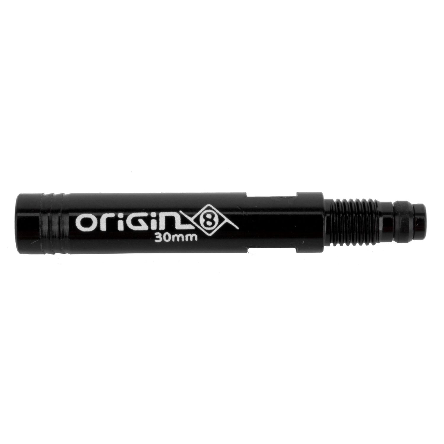 Valve Extender for Removable Core Origin8 Alloy 30 mm Black EACH