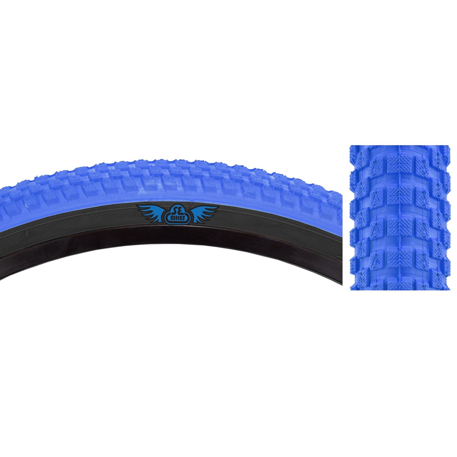 Tire SE Bikes Cub 26x2.0" Blue/ Black