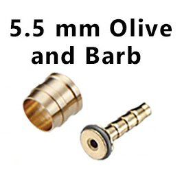 Disc Brake Barb &amp; Olive Tektro For 5.5 mm Hose EACH