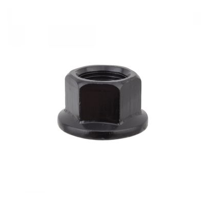 Hub Axle Nut Flanged M14x1 Black