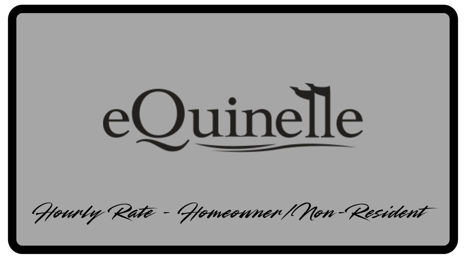 SIMULATOR | HOURLY RATE = 4 PLAYERS | HOMEOWNER &amp; NON-RESIDENT GOLF MEMBER