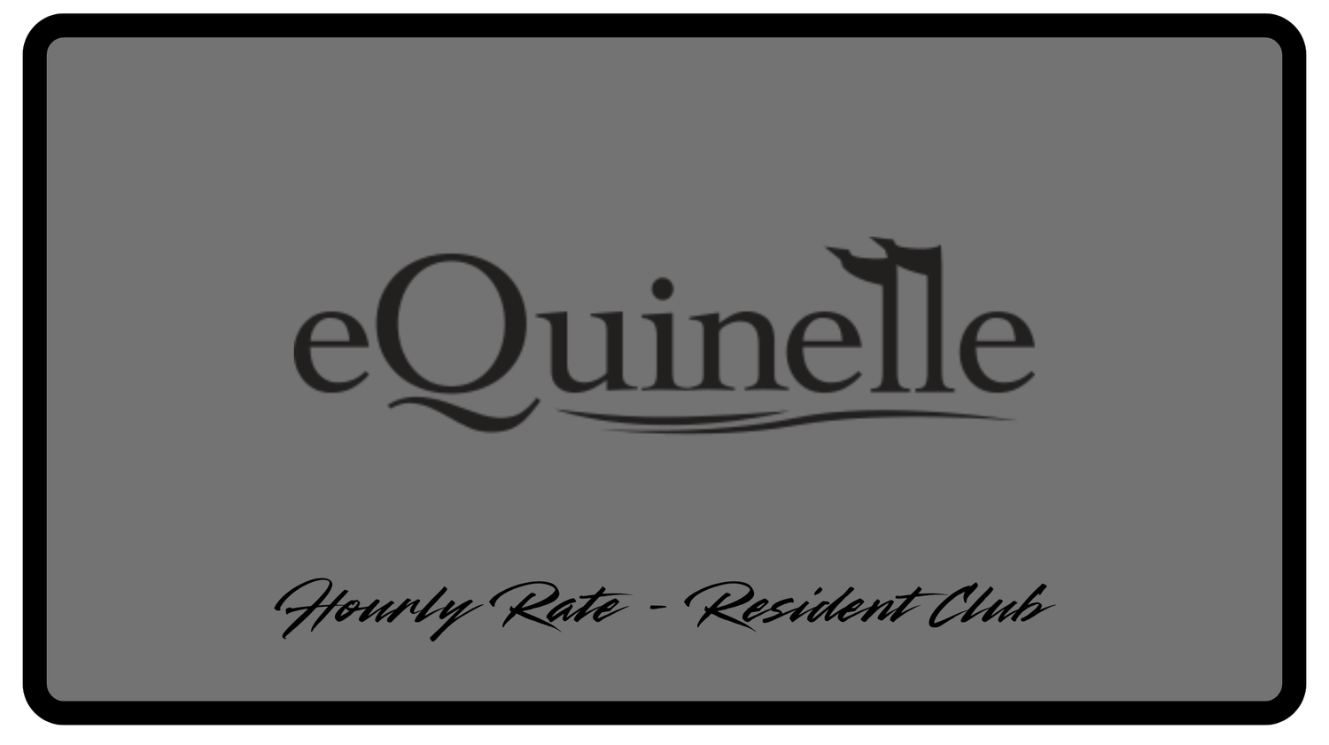 SIMULATOR | HOURLY RATE = 1 PLAYER | RESIDENT CLUB MEMBER