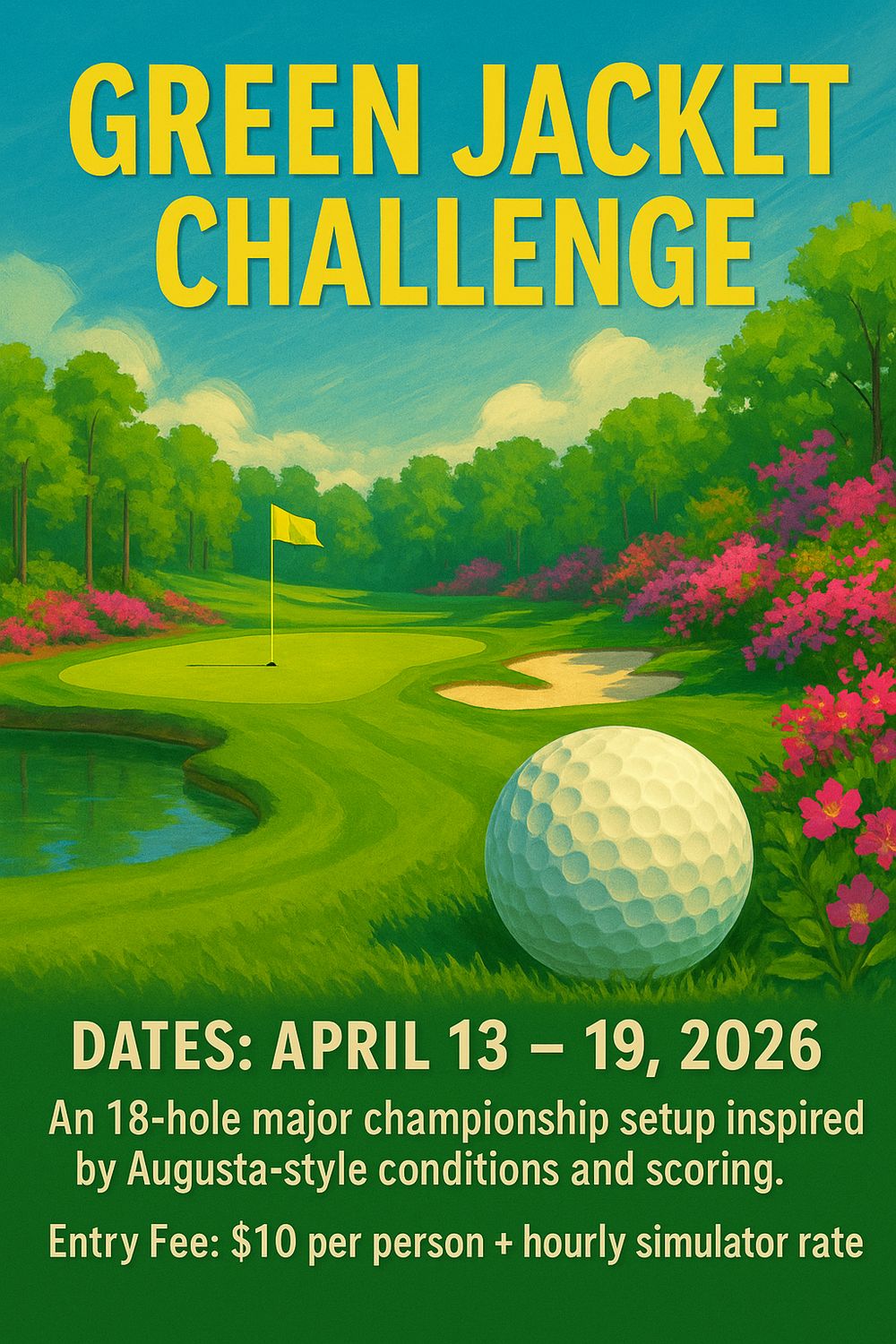 GREEN JACKET CHALLENGE