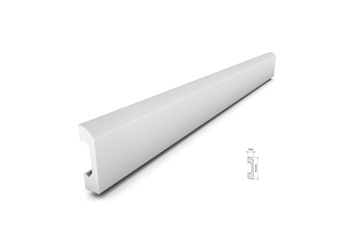 Listwa przypodłogowa DP3 49,5x14mm