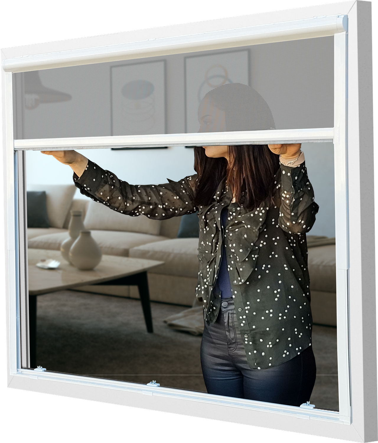 Roleta zewnętrzna w kasecie XTERNALLY SCREEN GRAY