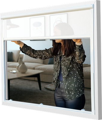 Roleta zewnętrzna w kasecie XTERNALLY SCREEN WHITE