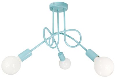 Lampa DECORI Edison Max 3 Mięta, 1 szt