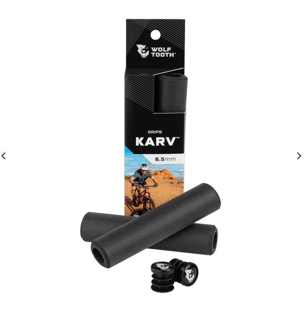 Wolf Tooth Karv Grips , Color: Black